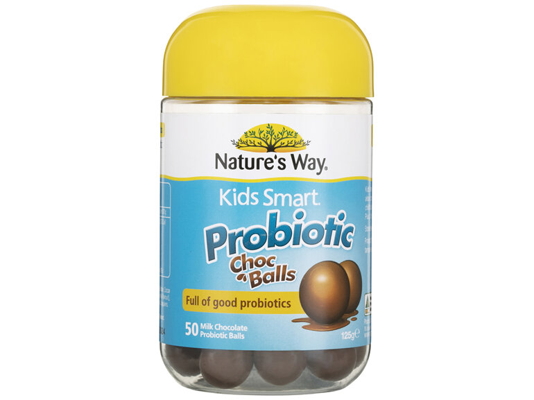 Nature's Way Kids Smart Probiotic Choc Balls 50 Choc Balls 125g
