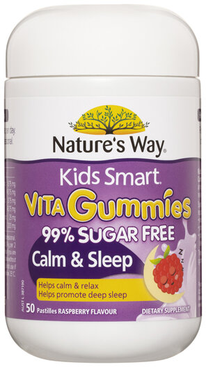 Nature's Way Kids Smart Vita Gummies 99% Sugar Free Calm & Sleep 50's