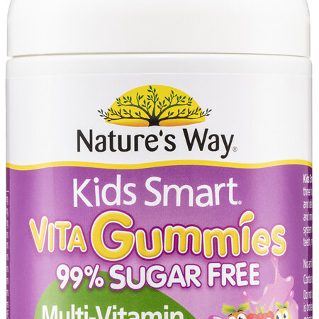 Nature's Way Kids Smart Vita Gummies 99% Sugar Free Multi-Vitamin Trio 150's