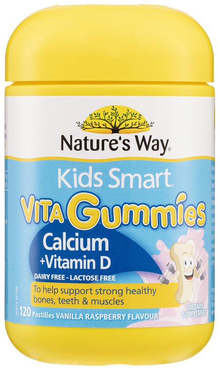 Nature's Way Kids Smart Vita Gummies Calcium + Vitamin D 120s