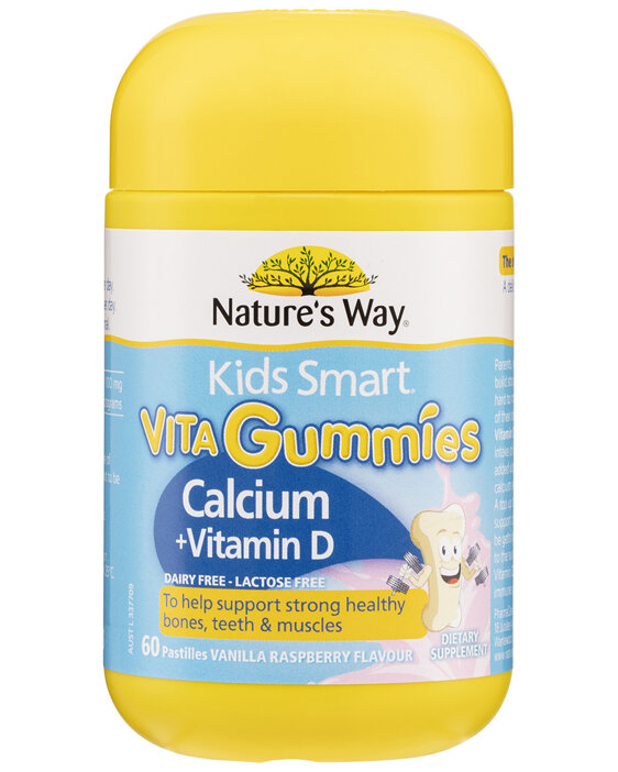 Nature's Way Kids Smart Vita Gummies Calcium + Vitamin D 60's