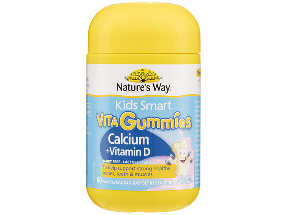 Nature's Way Kids Smart Vita Gummies Calcium + Vitamin D 60's