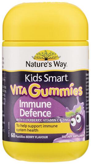 Nature's Way Kids Smart Vita Gummies Immune Defence 60's