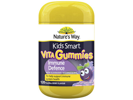 Nature's Way Kids Smart Vita Gummies Immune Defence 120's