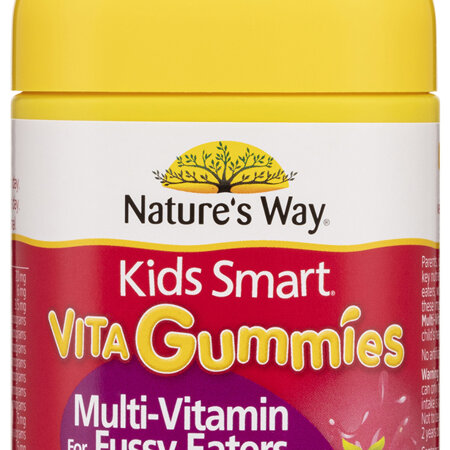 Nature's Way Kids Smart Vita Gummies Multi-Vitamin for Fussy Eaters 60's