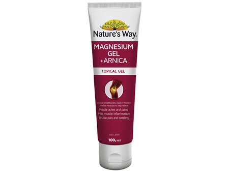 Nature's Way Magnesium Gel + Arnica 100g