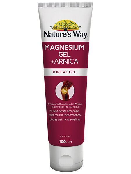 Nature's Way Magnesium Gel + Arnica 100g
