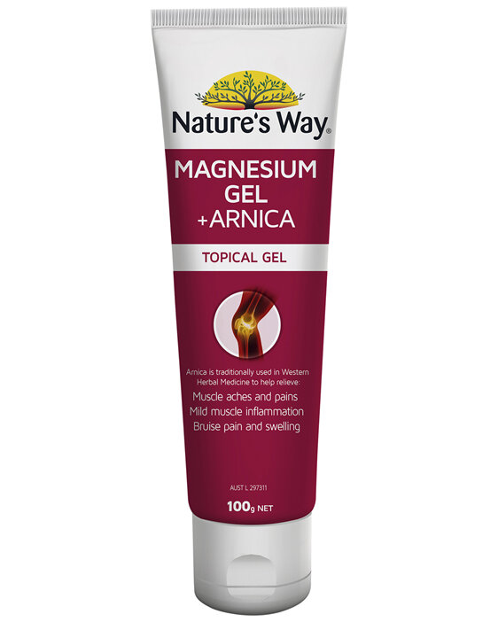 Nature's Way Magnesium Gel + Arnica 100g