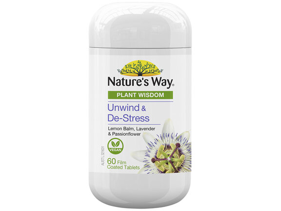 Nature's Way Plant Wisdom Unwind 60 Tablets