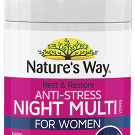 Nature's  Way Rest & Restore Anti Stress Night Multivitamin for Women