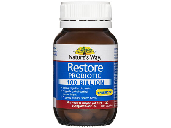 Nature's Way Restore Probiotic 100 Billion 30s