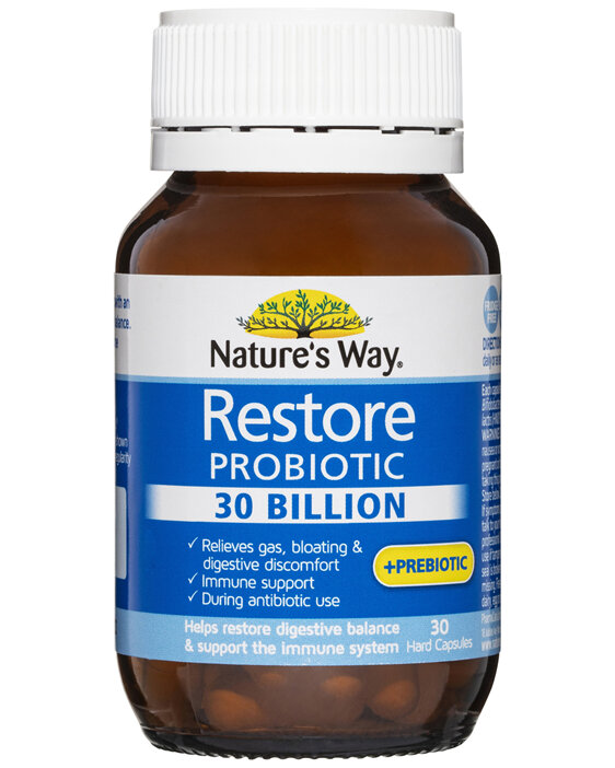 Nature's Way Restore Probiotic 30 Billion 30s
