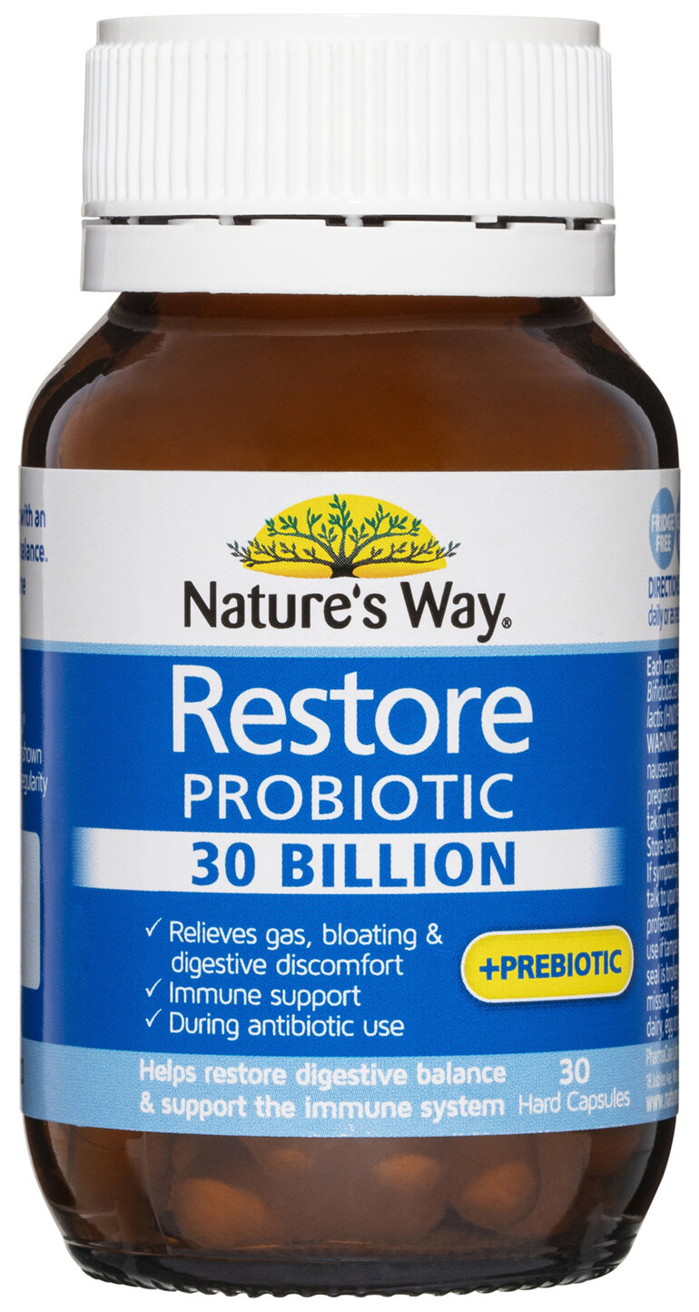 Nature's Way Restore Probiotic 30 Billion 30s