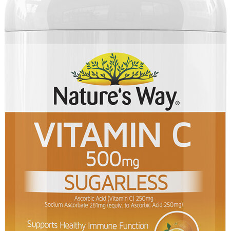 Nature's Way Sugarless Vitamin C 500mg 300s