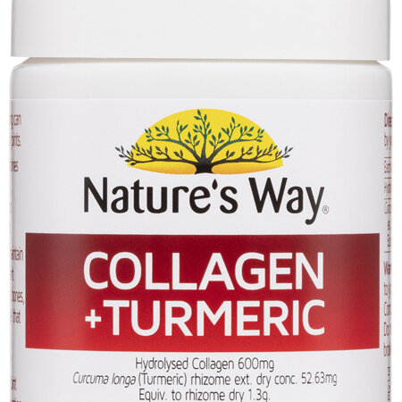 Nature's Way Superfoods Collagen +Turmeric 60s
