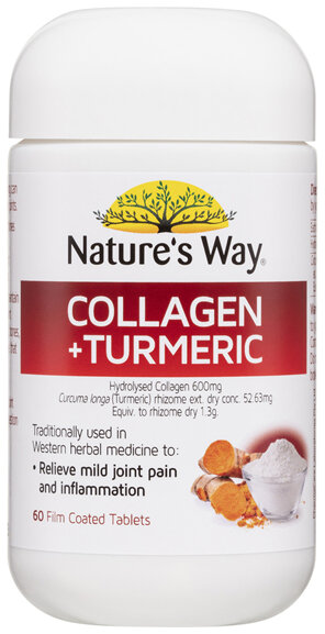 Nature's Way Superfoods Collagen +Turmeric 60s
