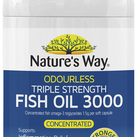 Nature's Way Triple Strength Fish Oil 3000