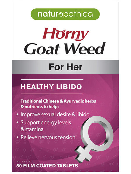Naturopathica Horny Goat Weed For Her 50s