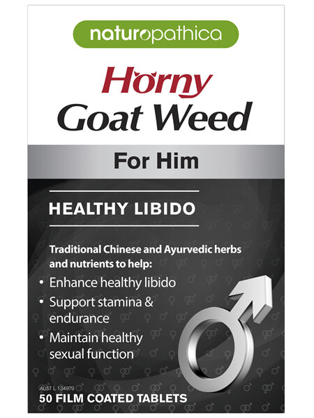 Naturopathica Horny Goat Weed For Him 50s