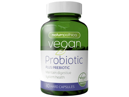 Naturopathica Vegan Probiotic Plus Prebiotic 30 Capsules