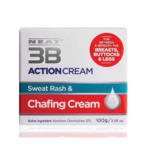 Neat 3B Action Cream 100g For Chafing And Sweat Rash