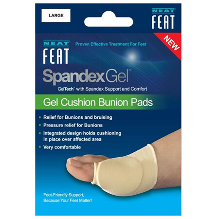 NEAT FEAT Spandex Gel Bunion Pad Large