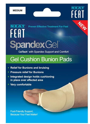 NEAT FEAT Spandex Gel Bunion Pad Medium