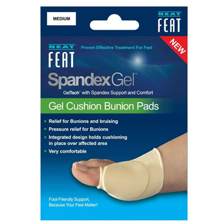 NEAT FEAT Spandex Gel Bunion Pad Medium