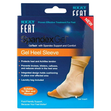 NEAT FEAT Spandex Gel Heel Sleeve Medium