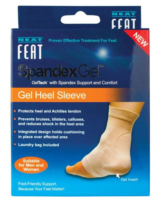 NEAT FEAT Spandex Gel Heel Sleeve Medium