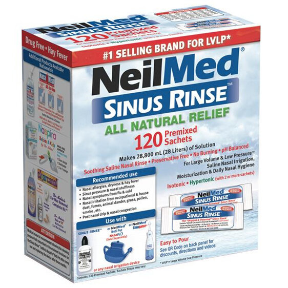 NeilMed® Sinus Rinse 120 Regular Premixed Packets