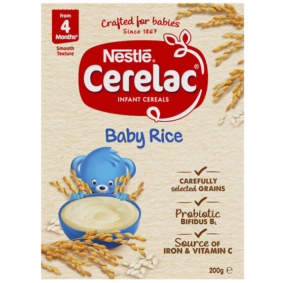 Nestle CERELAC Baby Rice Cereal From 4 Months 200G