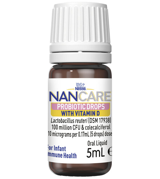 Nestle NAN CARE Probiotic Drops For Infant Immune Health 5mL