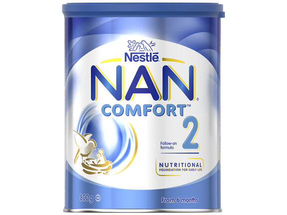 NESTLE NAN COMFORT 2 Follow-On Formula 6-12 Months Powder 800g