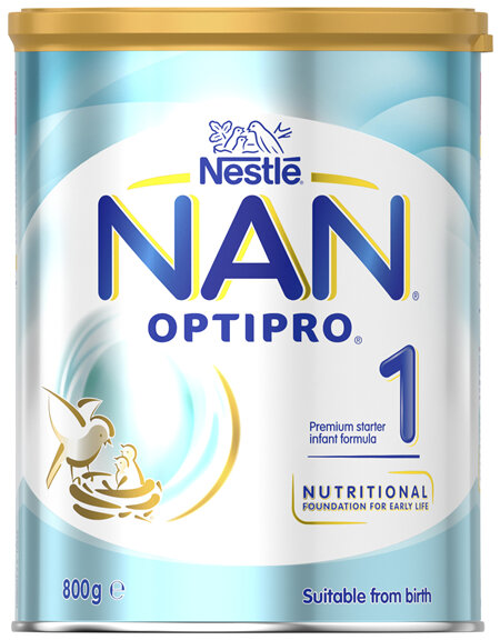 NESTLE NAN OPTIPRO 1 Starter 0-6 Months Baby Formula Powder 800g