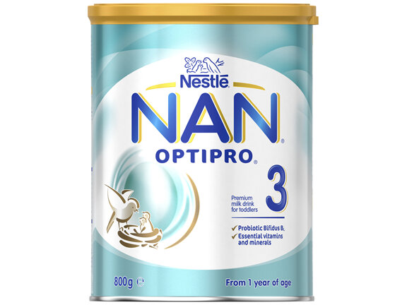 NESTLE NAN OPTIPRO 3 Toddler 1+ Years Milk Formula 800g