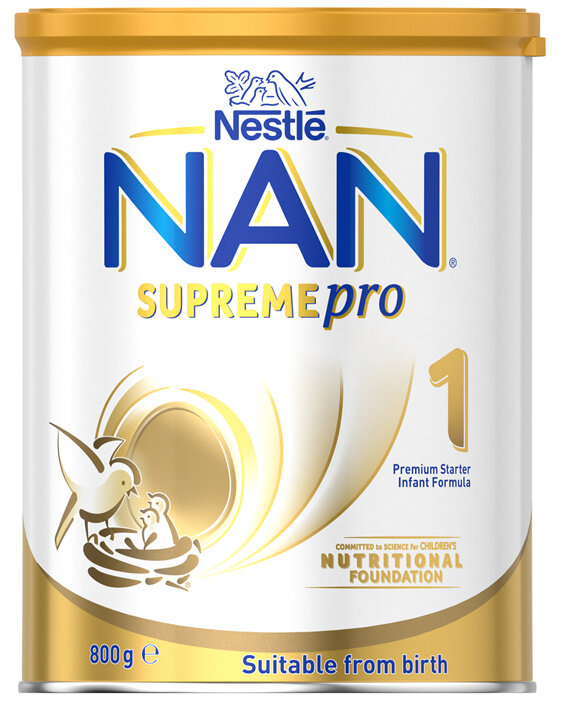 Nestle NAN SUPREMEpro 1, Suitable from Birth Premium Starter Baby Formula Powder - 800g
