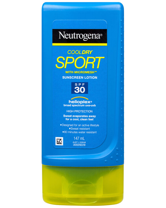 Neutrogena CoolDry Sport Sunscreen Lotion SPF 30 147mL