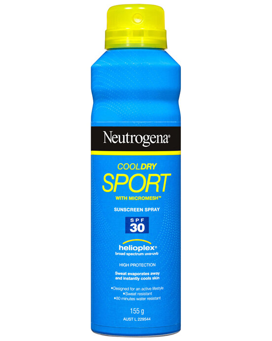 Neutrogena CoolDry Sport Sunscreen Spray SPF 30 155g