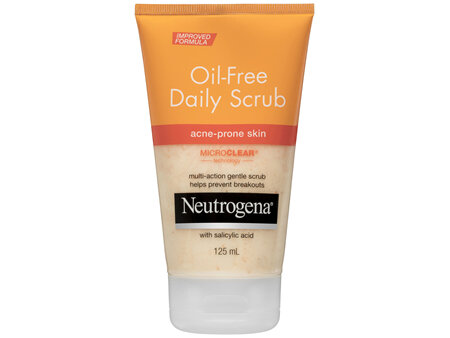 Neutrogena Oil Free Acne Face Scrub 125ml