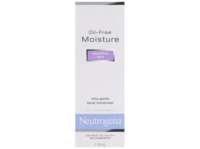 Neutrogena Oil Free Fragrance Free Sensitive Skin Facial Moisturiser 118mL