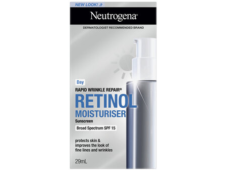 Neutrogena Rapid Wrinkle Repair Retinol Anti Ageing Day Moisturiser SPF15 29mL