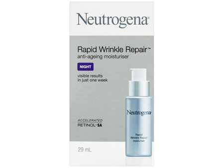 Neutrogena Rapid Wrinkle Repair Retinol Anti Ageing Night Moisturiser 29mL