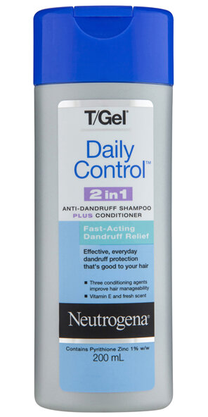 Neutrogena T/Gel Fresh Scent Daily Control 2 in 1 Anti Dandruff Shampoo Plus Conditioner 200 mL