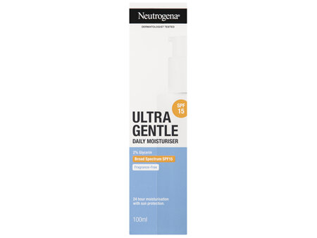 Neutrogena Ultra Gentle Moisturiser SPF15 100mL