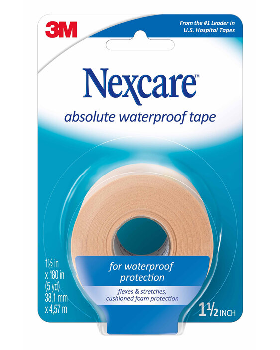 Nexcare™ Absolute Waterproof Tape 38.1mm x 4.57m