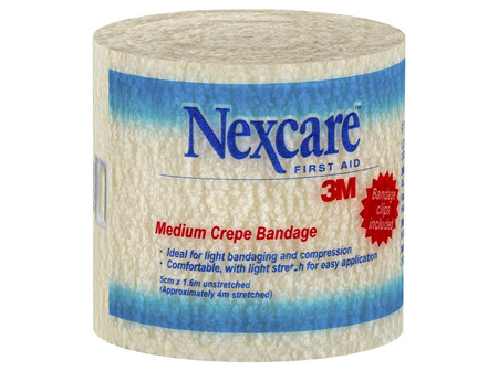 Nexcare medium Crepe Bandage 5cm x 1.6cm unstretched