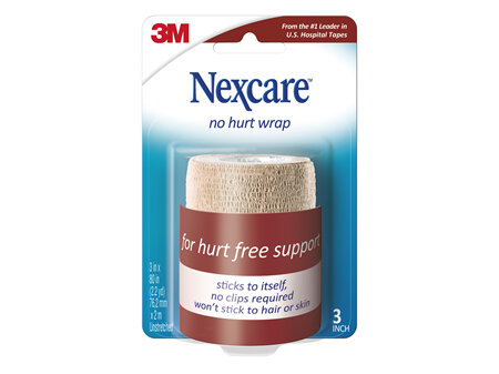 Nexcare™ No Hurt Wrap Tan 75mm x 2m