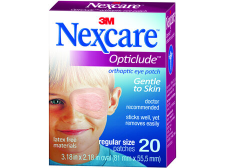 Nexcare Opticlude 20 Regular Size Patches
