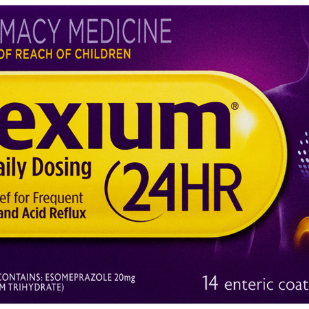 Nexium 24-Hour Once Daily Dosing 14 Tablets